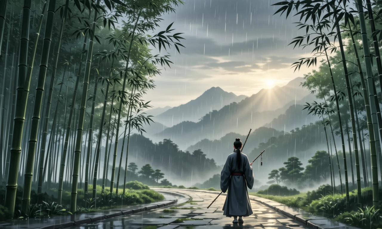 宋词鉴赏:苏轼《定风波・莫听穿林打叶声》